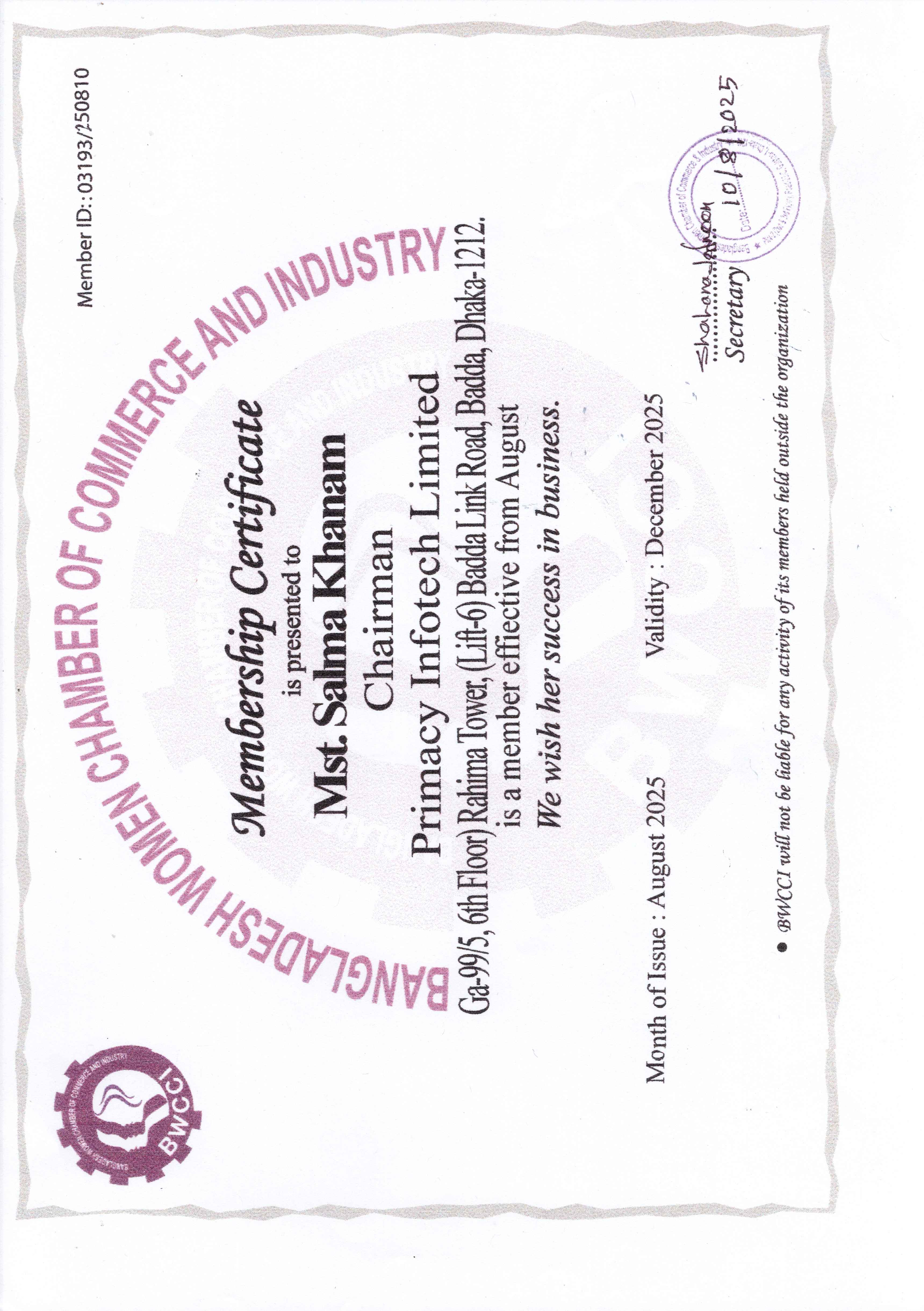 BWCCI